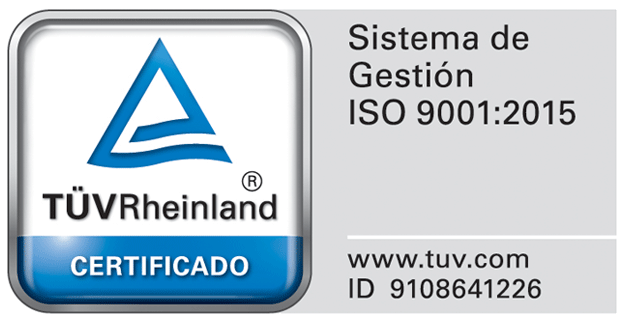 ISO 9001:2015 Coatresa Zertifizierung tuv rheinland iso certificación 9001 qms atresa