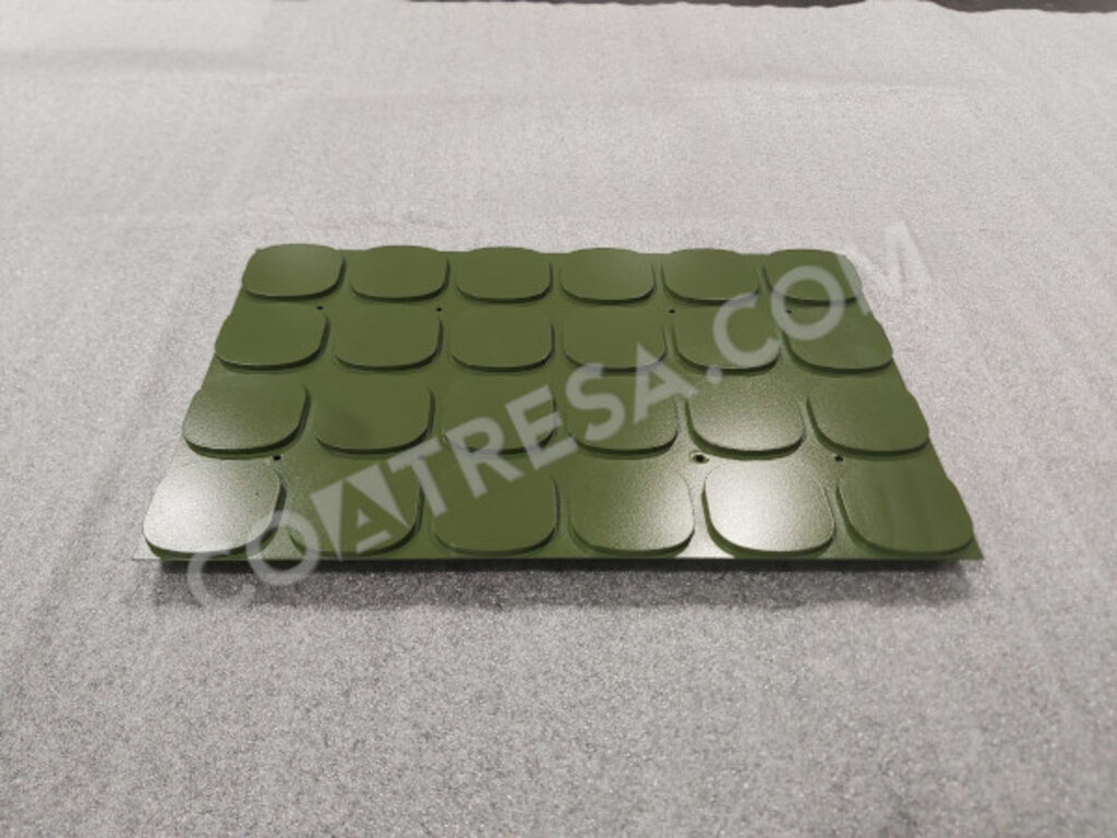 GREEN TEFLON PAINT FOR SEALING PLATES