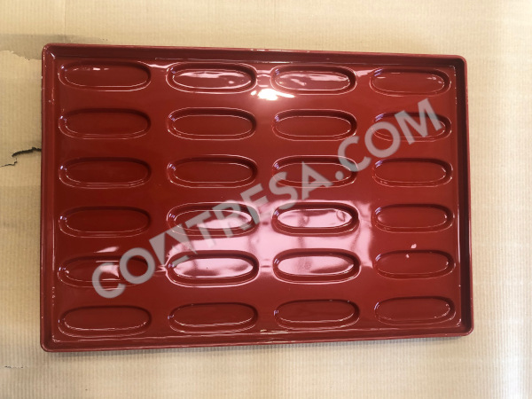RED SILICONE COATING
