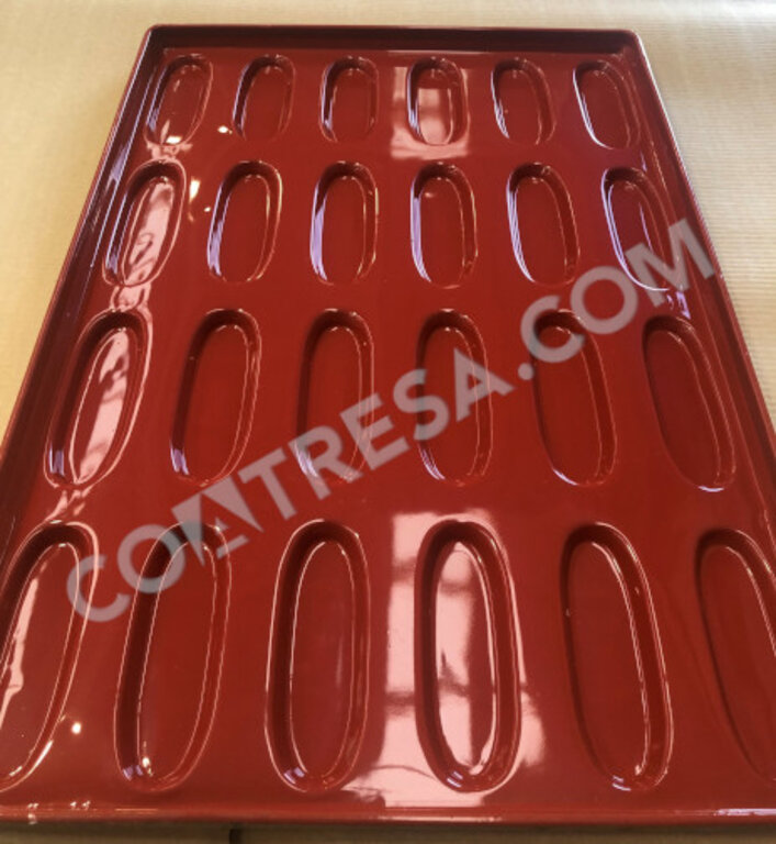 SILICONA LIQUIDA ROJA PARA BANDEJAS DE PANADERIA