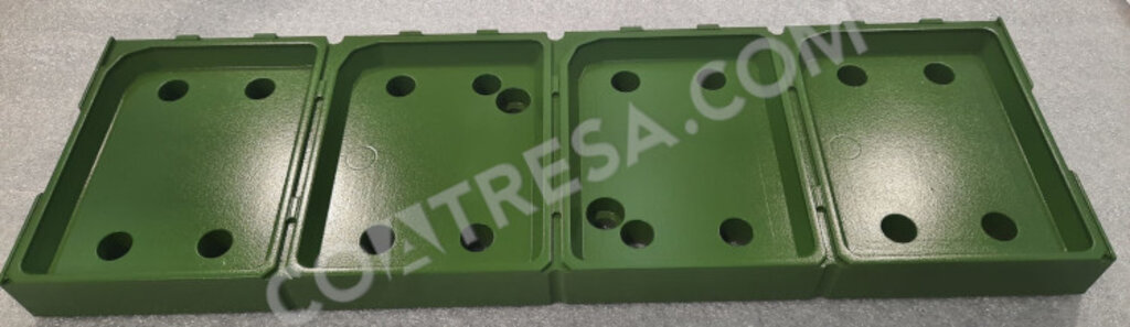 Sealing plate retefloning