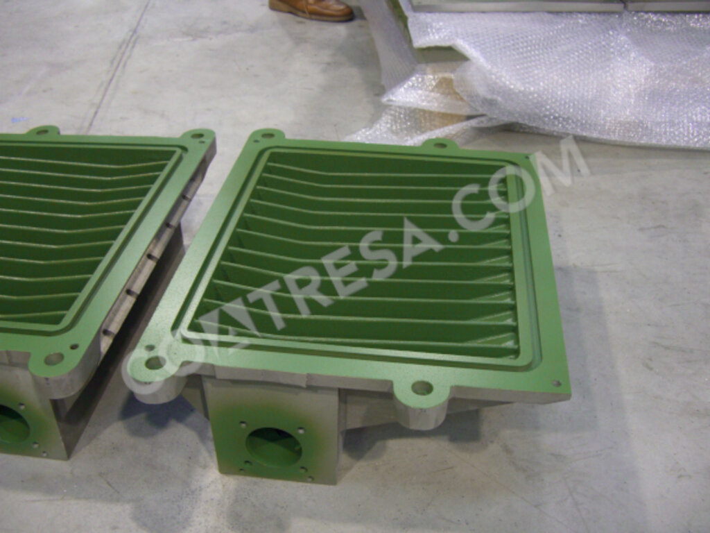 green teflon hot melt deposit