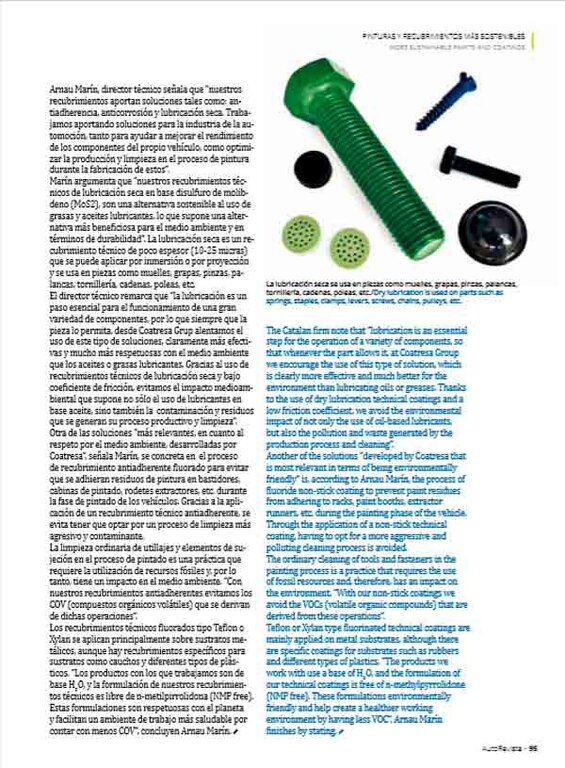 Coatresa colabora con los profesionales de la automoción Autorevista Coatresa colabora con los profesionales de la automoción Autorevista