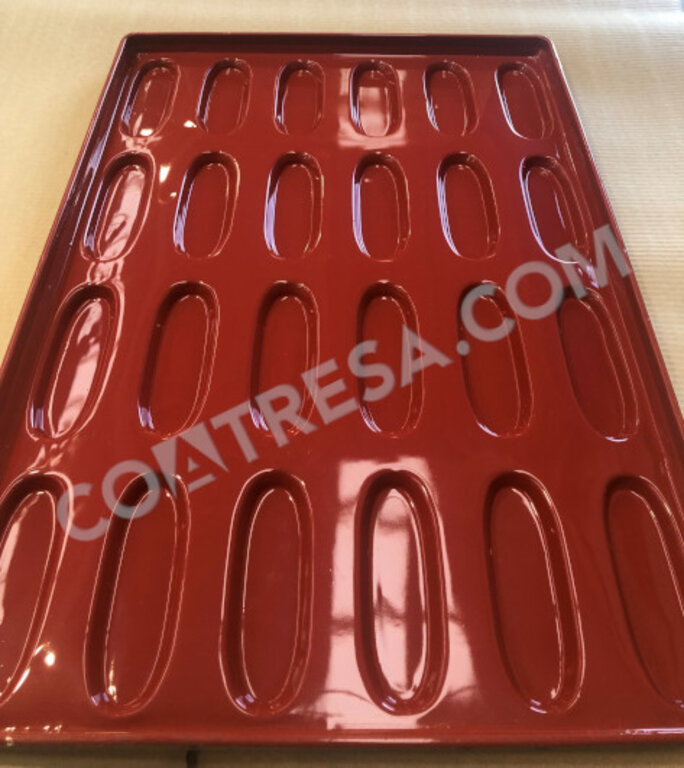 TEFLON-COATED INDUSTRIAL BAKERY TRAY