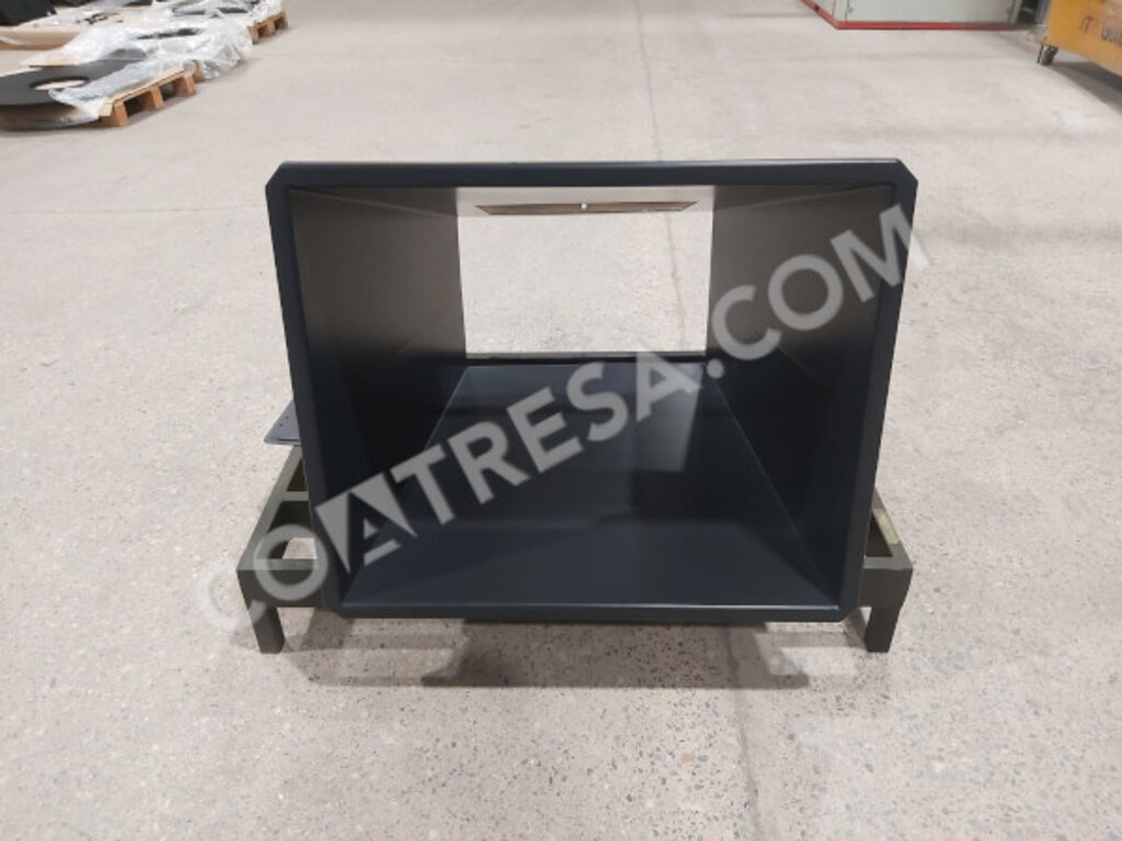 DOSING HOPPER PAINTED WITH TEFLON