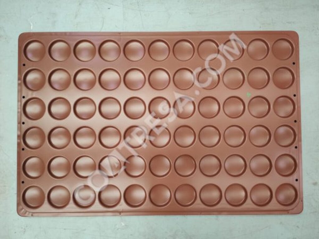 Teflon hamburger tray