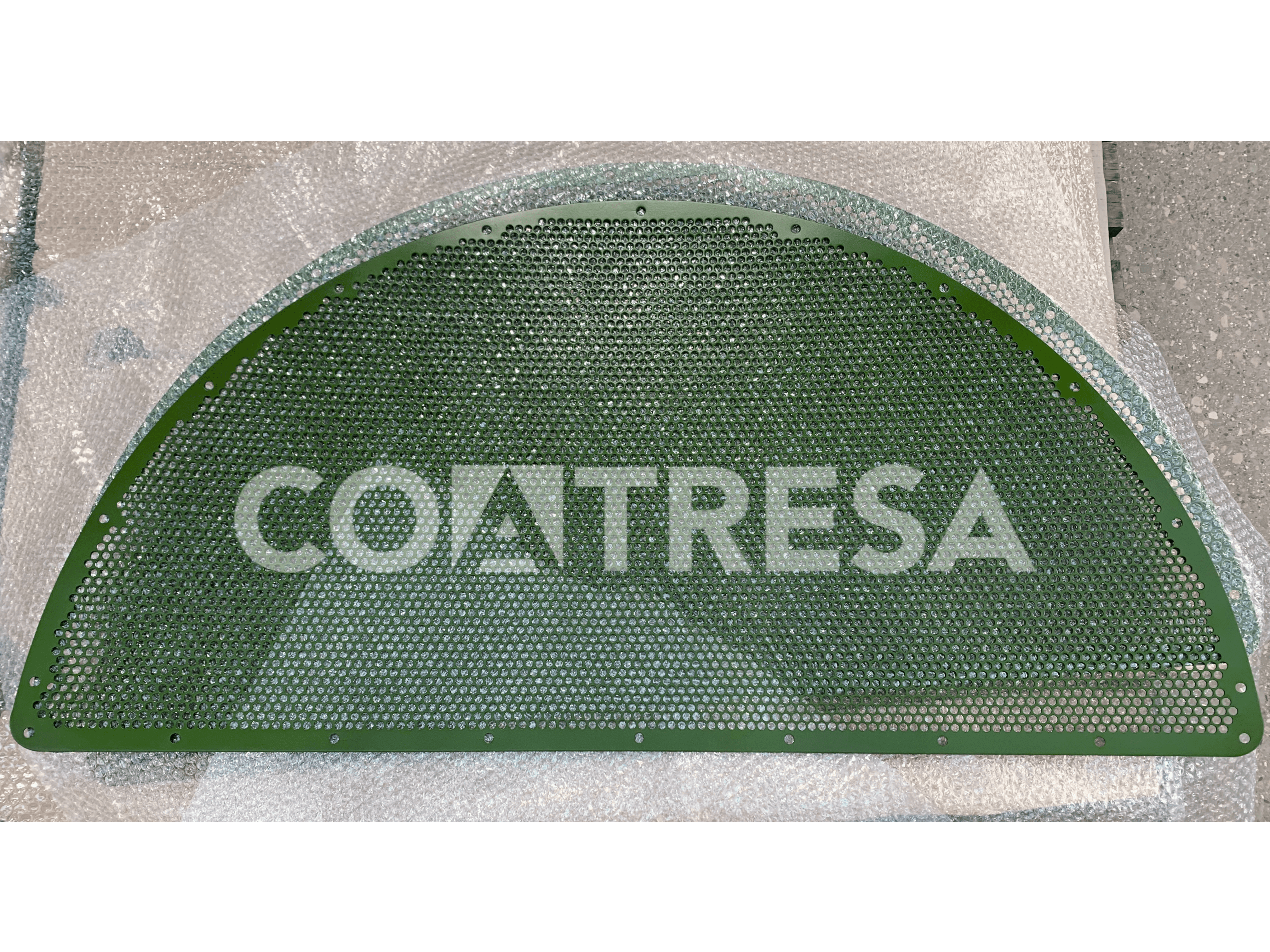 Pintura verde de teflón antiadherencia 