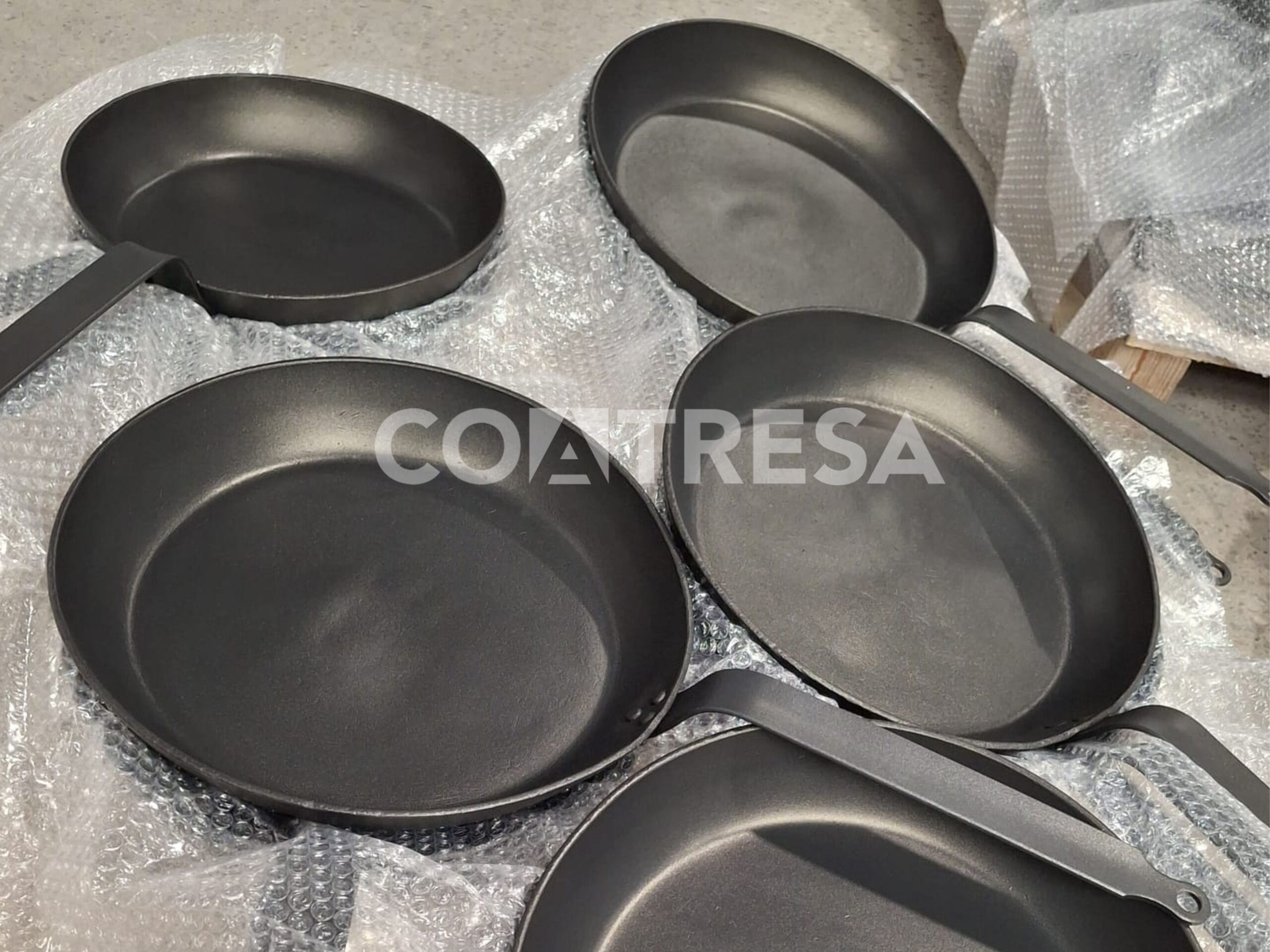 aplicación DE TEFLON EN SARTENES